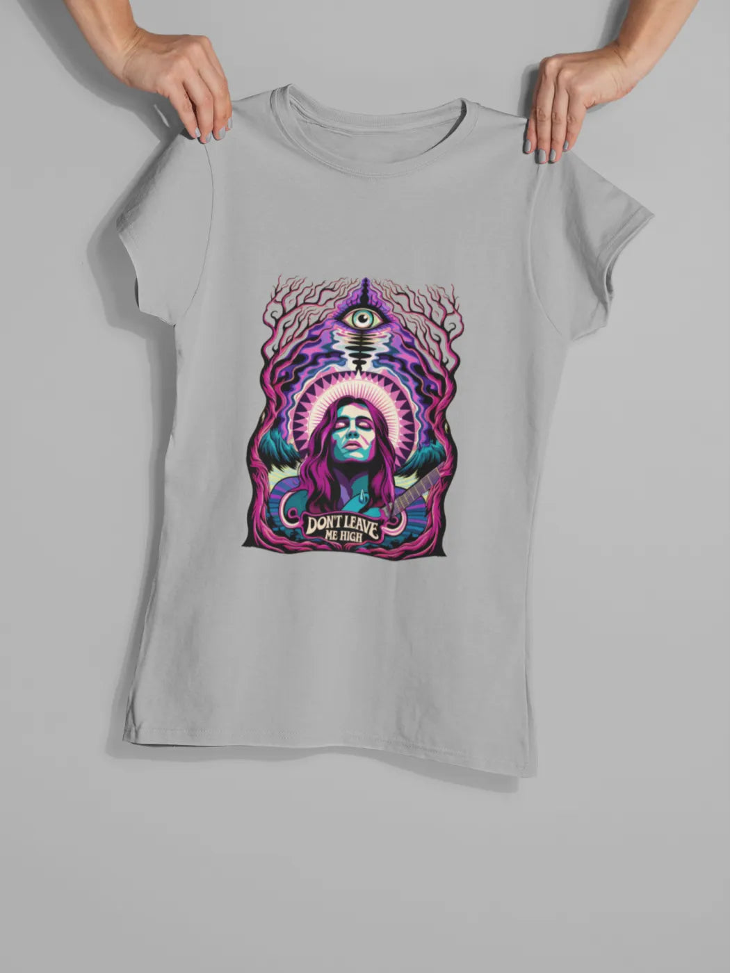 Don't Leave Me High Psychedelic Tee