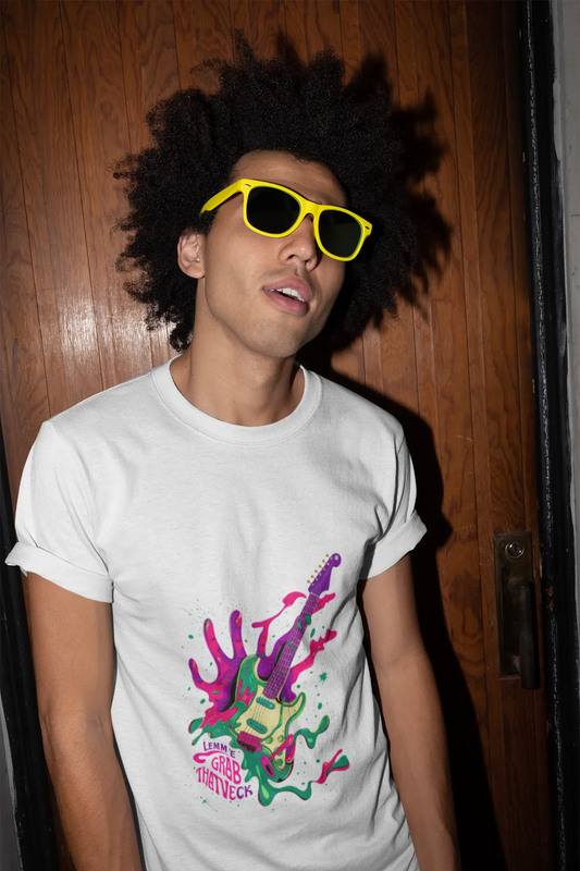 Lemme Grab That Neck Psychedelic Guitar Design