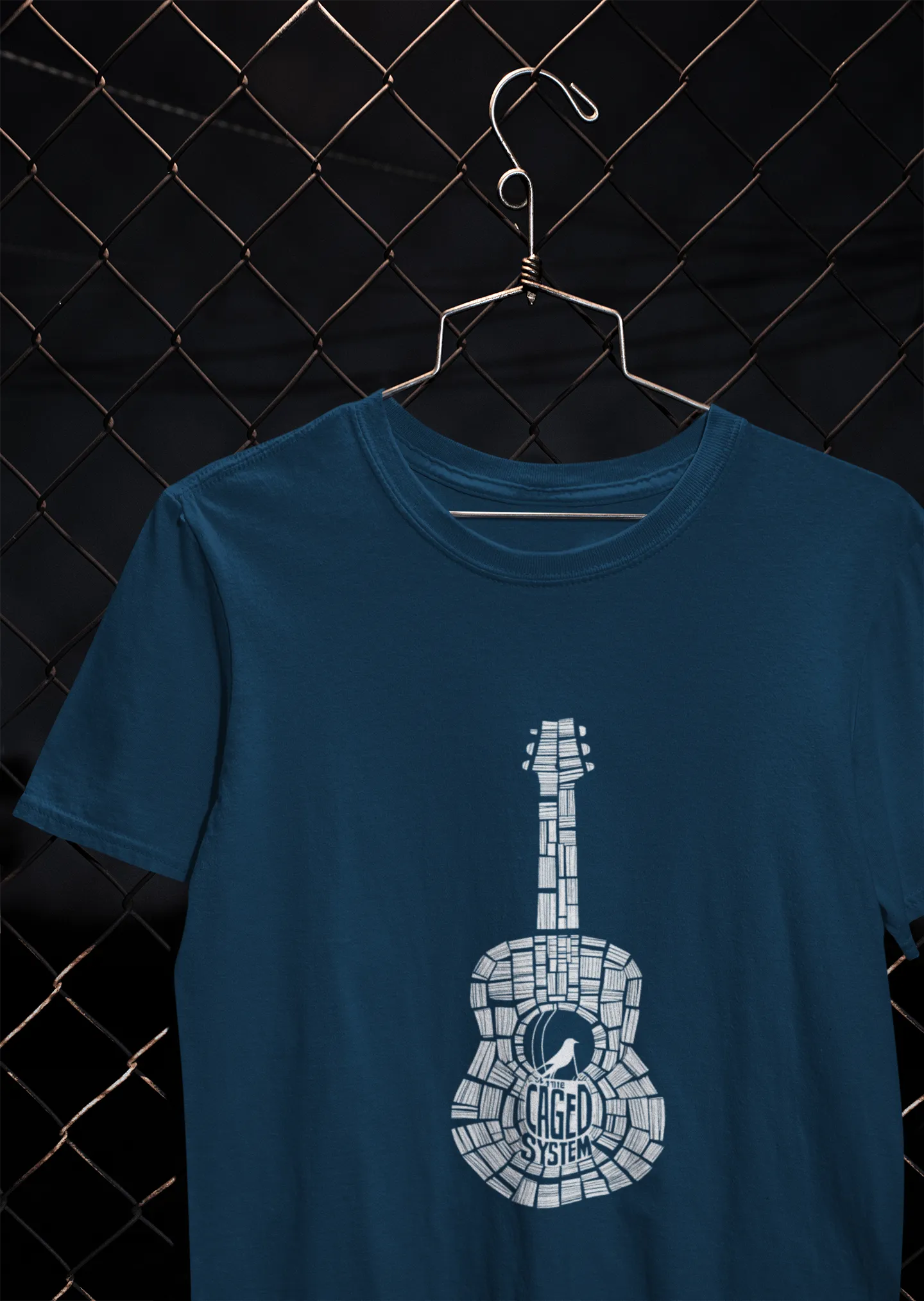 Caged System Minimal T-Shirt