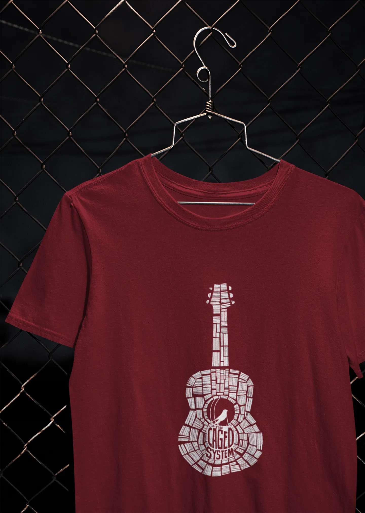 Caged System Minimal T-Shirt