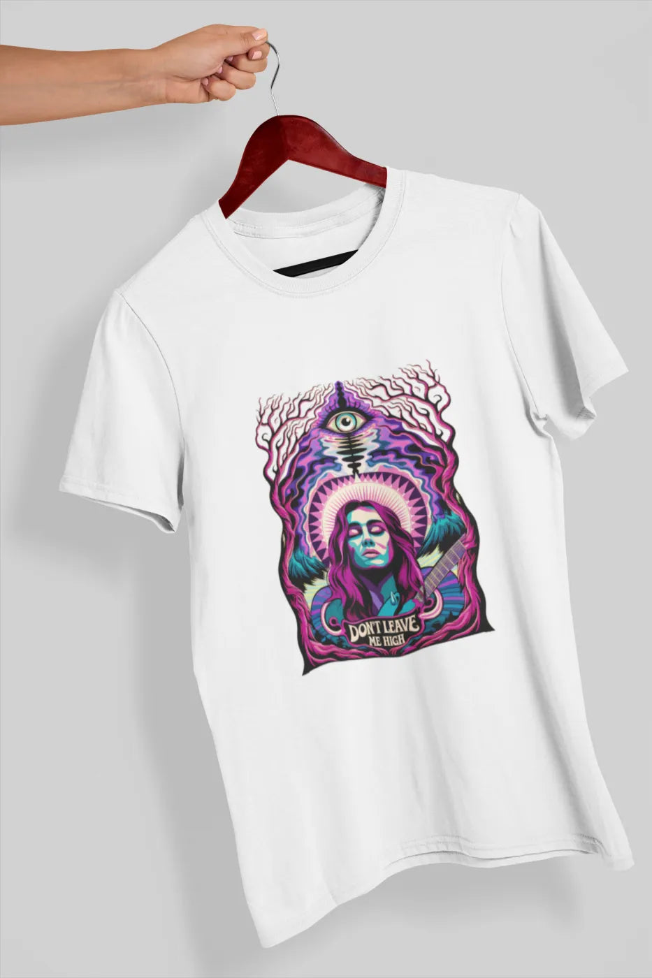 Don't Leave Me High Psychedelic Tee