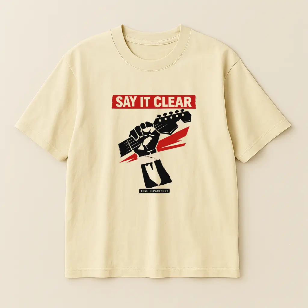Say It Clear – Guitarist T-shirt