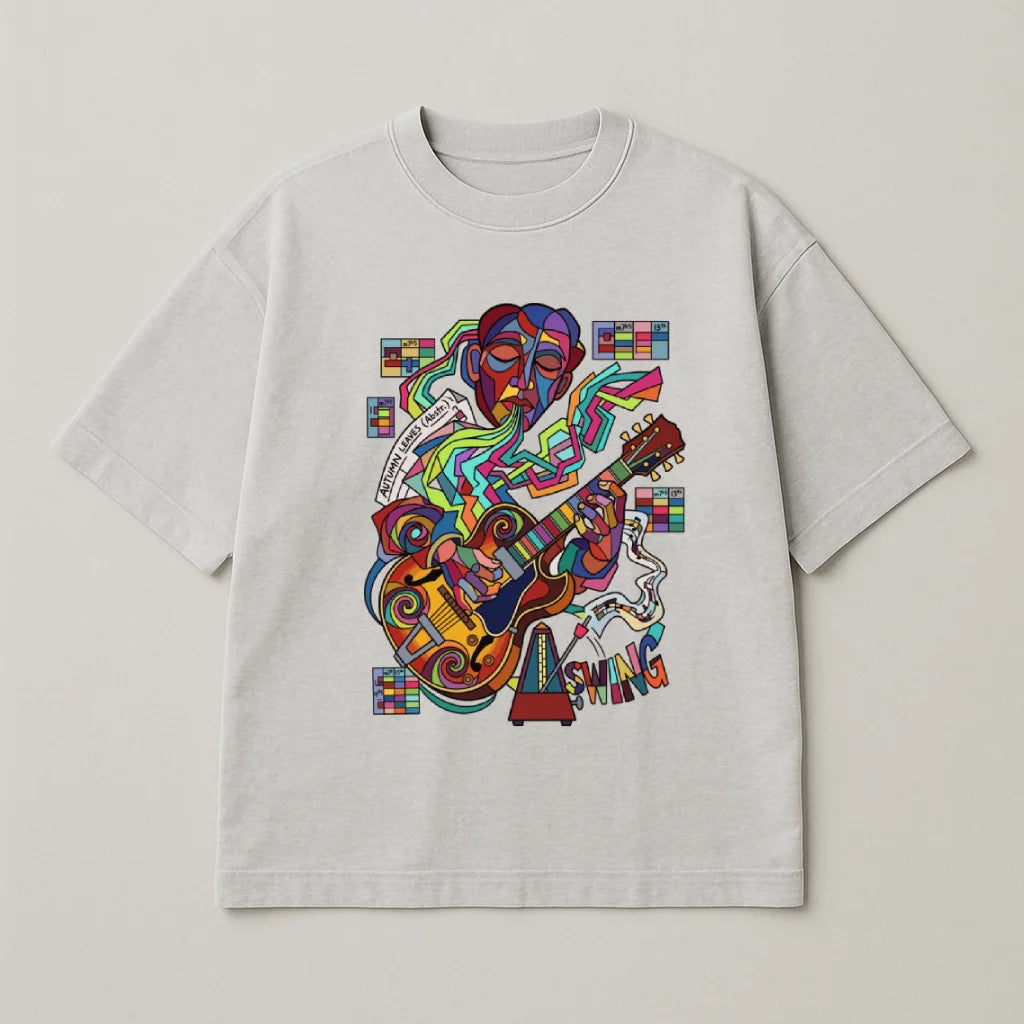 Electric Swing – Oversized Jazz Tee