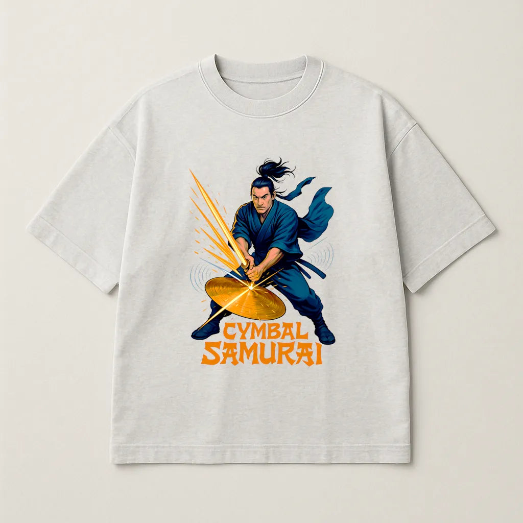 Cymbal Samurai Premium Oversized T-shirt