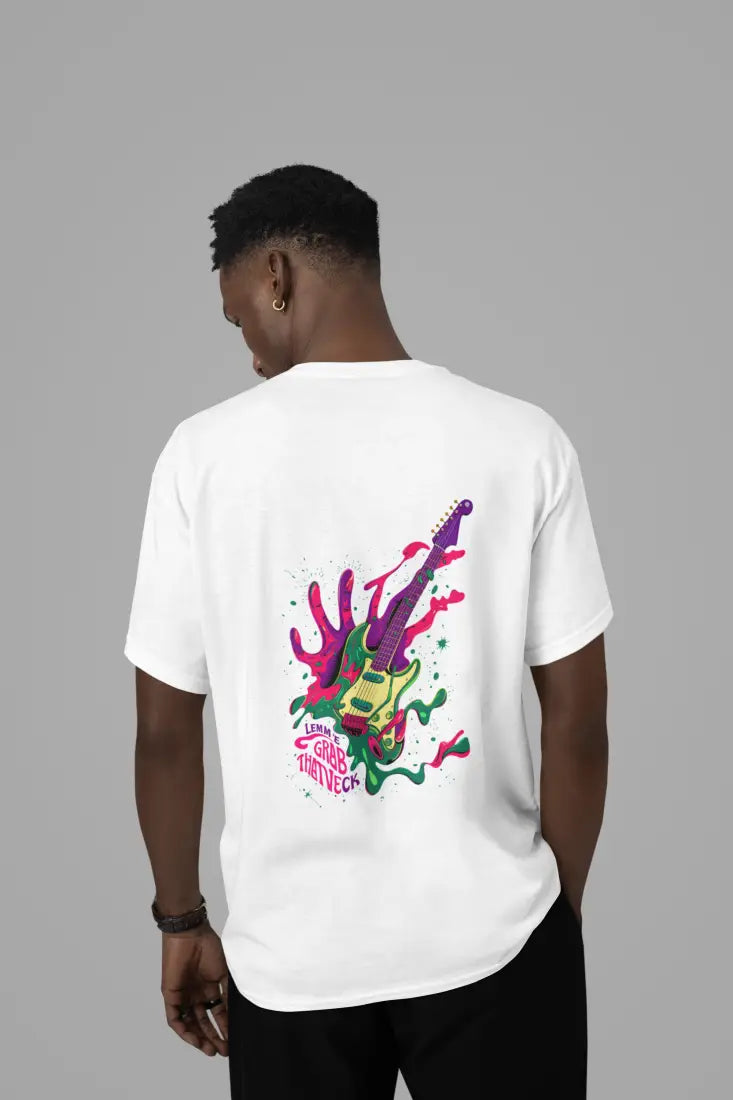 Grab That Neck - Psychedelic Oversized T Shirt