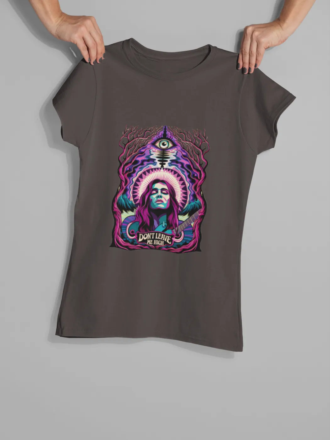 Don't Leave Me High Psychedelic Tee