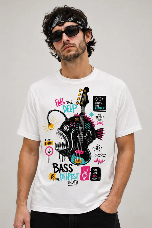 Bass Deep Truth – Classic Tee For Bassists