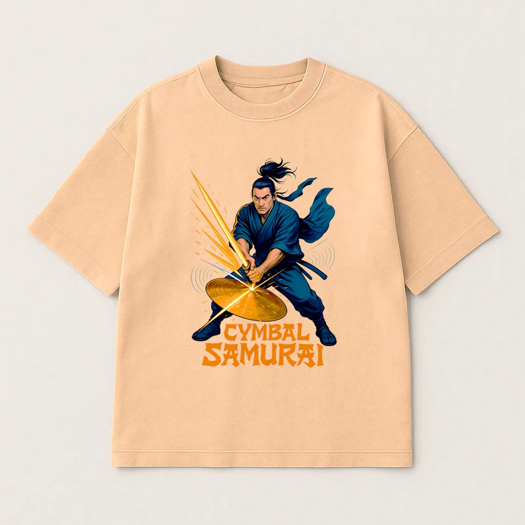 Cymbal Samurai Premium Oversized T-shirt