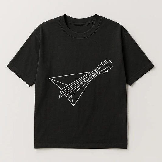 Fret Flyer Minimal Guitar T-shirt