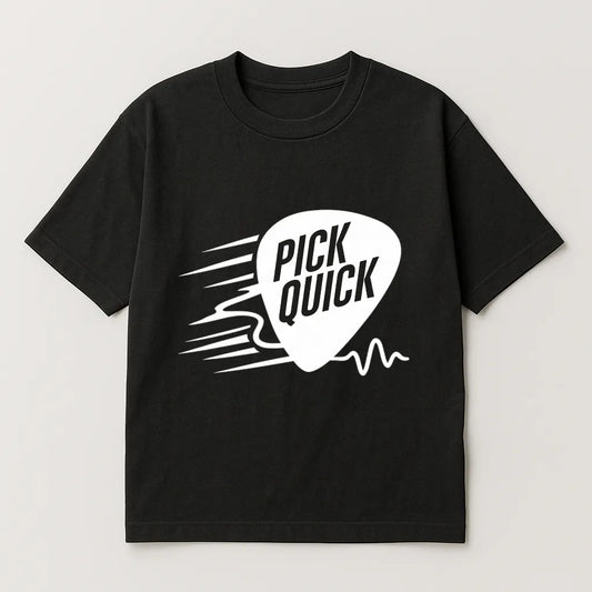 Pick Quick Minimal Guitar Pick T-shirt