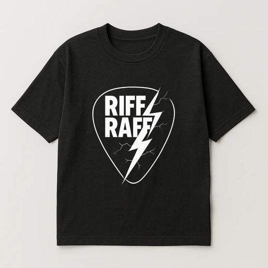 Riff Raff Guitar Pick Minimal T-shirt