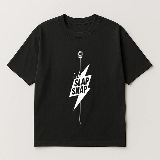 Slap Snap Bass Line Minimal T-shirt