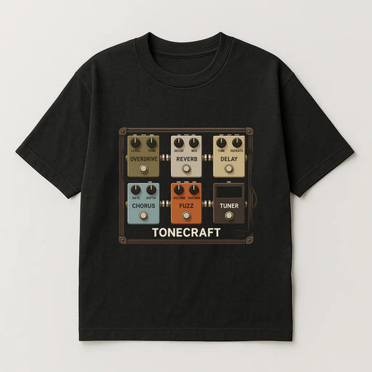 Tonecraft Guitar Pedal Board T-shirt