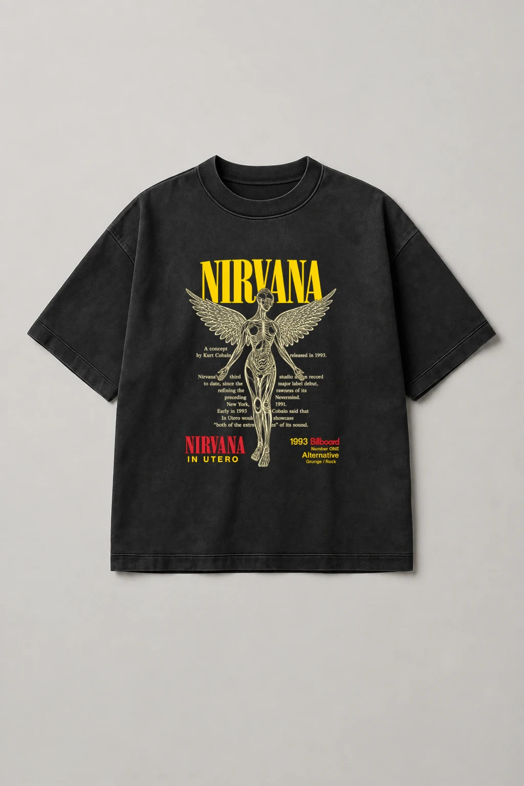 Nirvana Premium Oversized T-Shirt