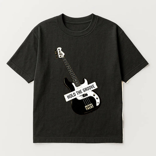 Hold the Groove Bassist Regular T-shirt