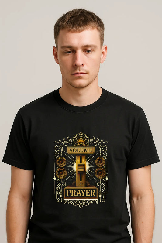 Volume Is a Prayer – Musician T-shirt