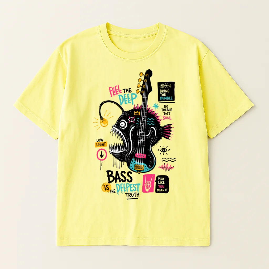 Bass Deep Truth – Classic Tee For Bassists