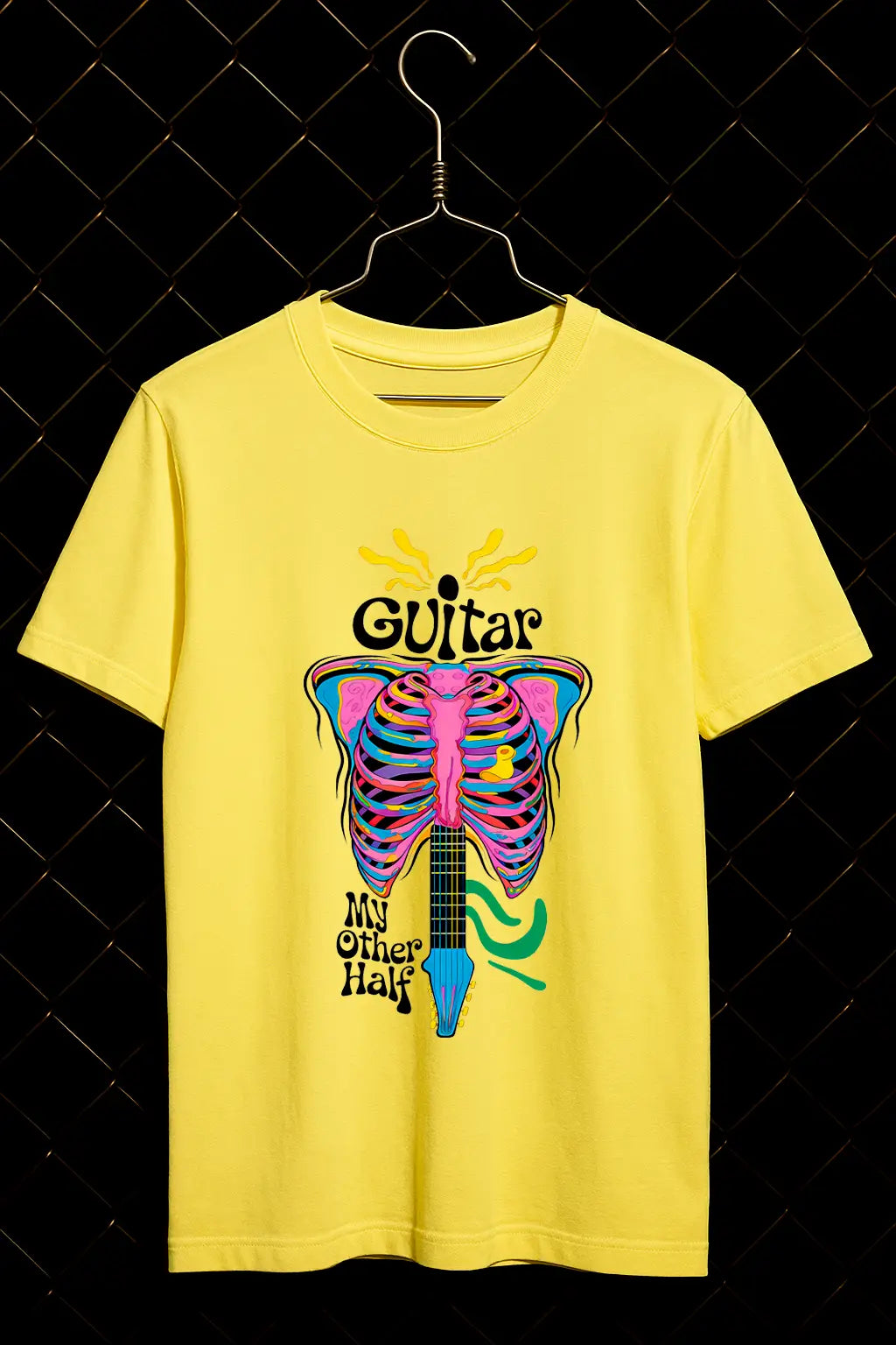 Guitar My Other Half Psychedelic T-shirt