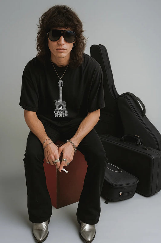 The Caged System Minimal Band Tee Shirt