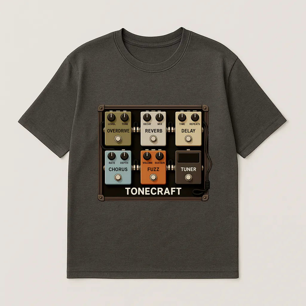 Tonecraft Guitar Pedal Board T-shirt