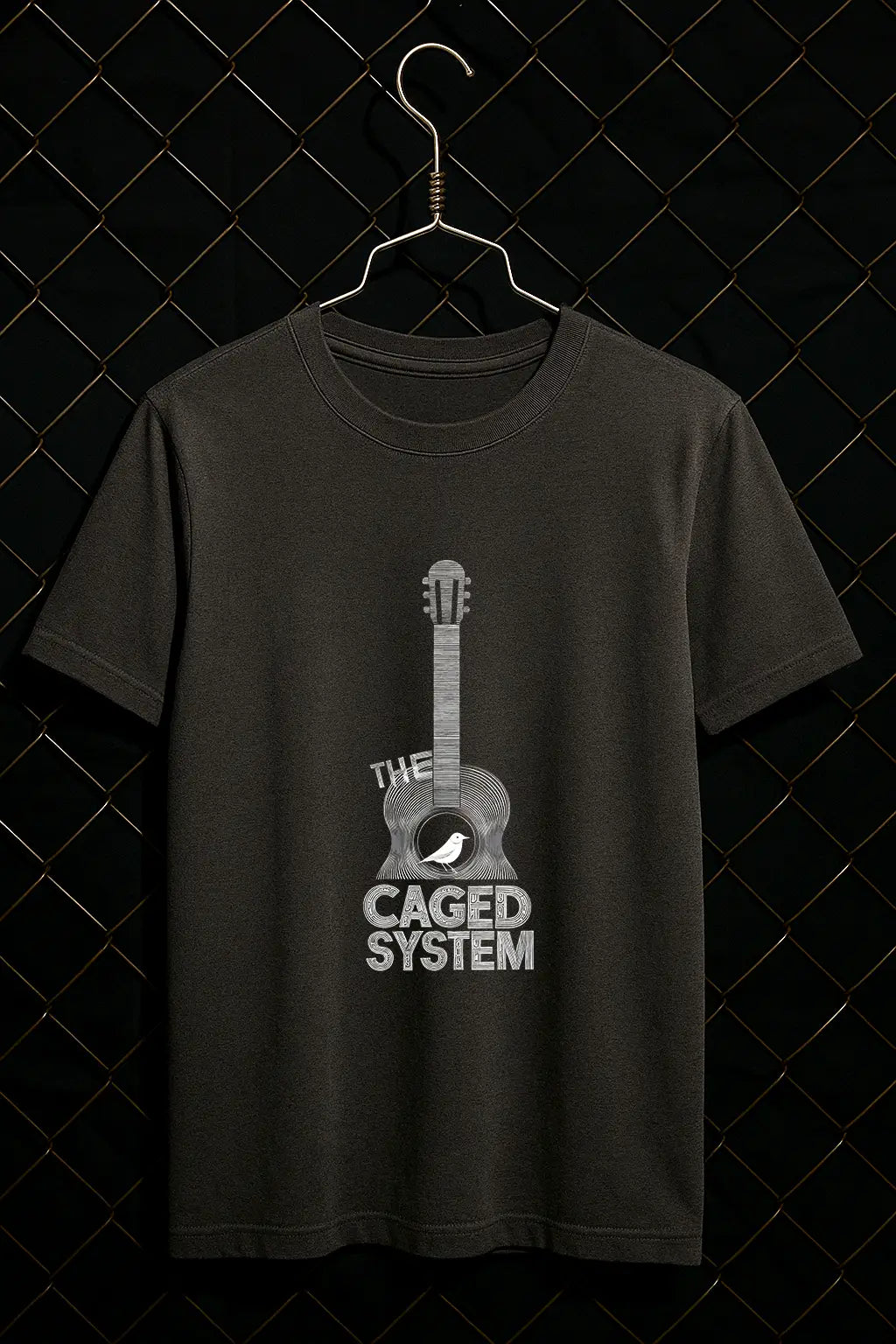 The Caged System Minimal Band Tee Shirt