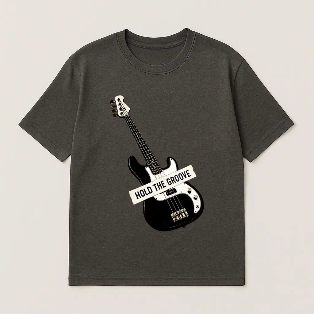 Hold the Groove Bassist Regular T-shirt