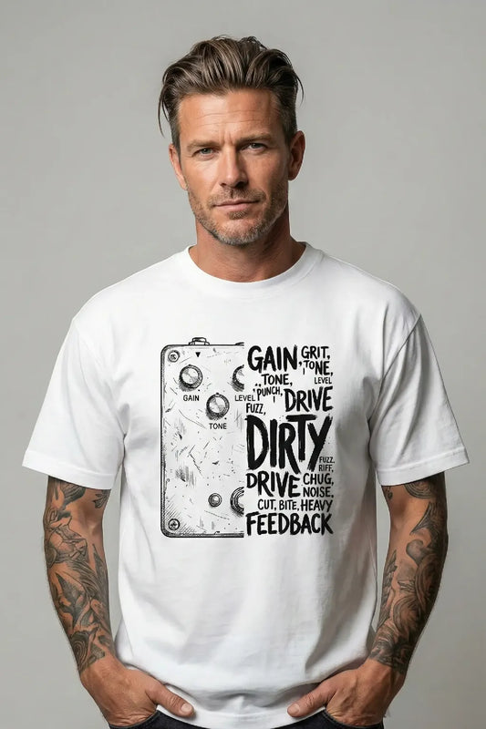 Dirty Drive β Tone Pedal Premium Oversized T-shirt