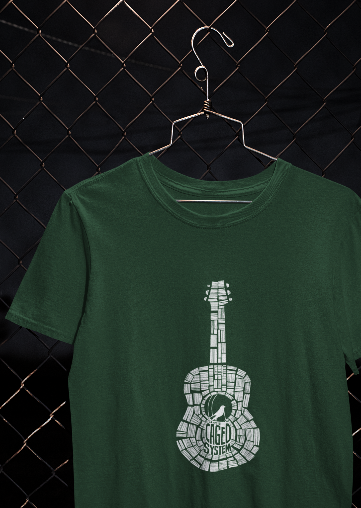 Caged System Minimal T-Shirt