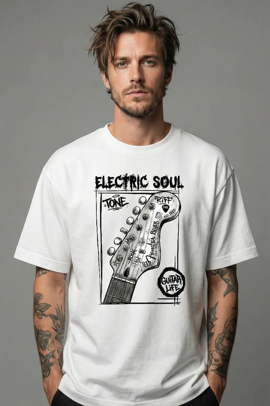 Electric Soul – Premium Oversized T-shirt