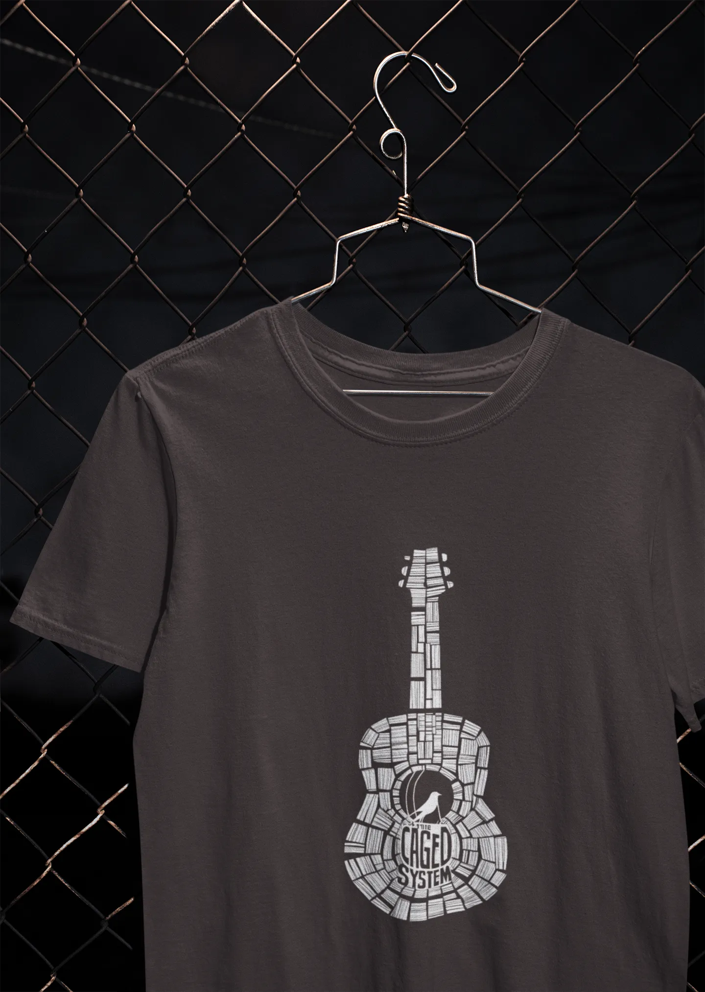 Caged System Minimal T-Shirt