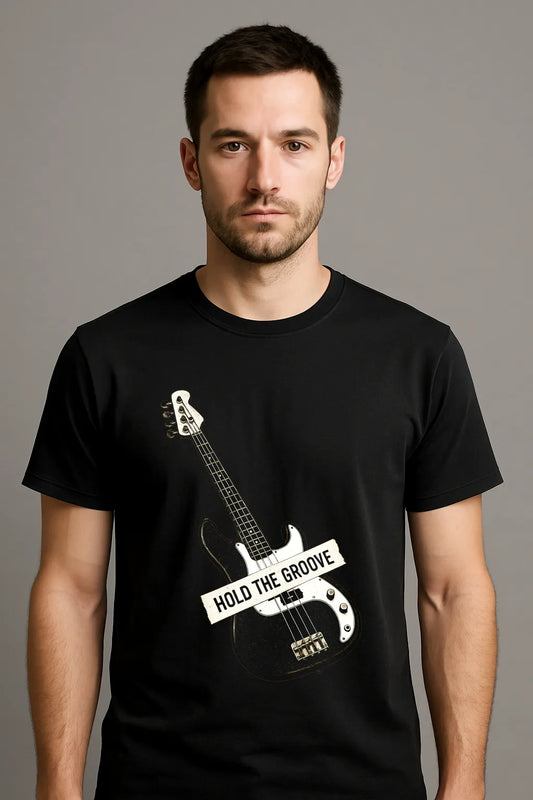 Hold the Groove Bassist Regular T-shirt