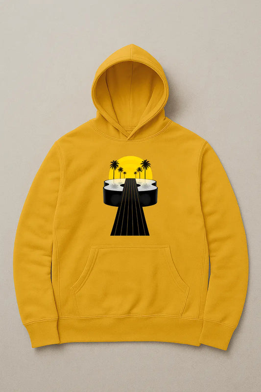 Sunset Fretway – 320 GSM Pullover Hoodie