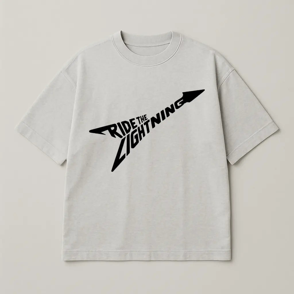 Ride the Lightning – Heavyweight Tee (250 GSM)