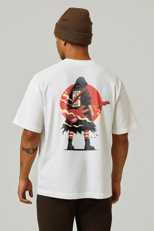 Rogue Riff – Premium Oversized Backprint Tee