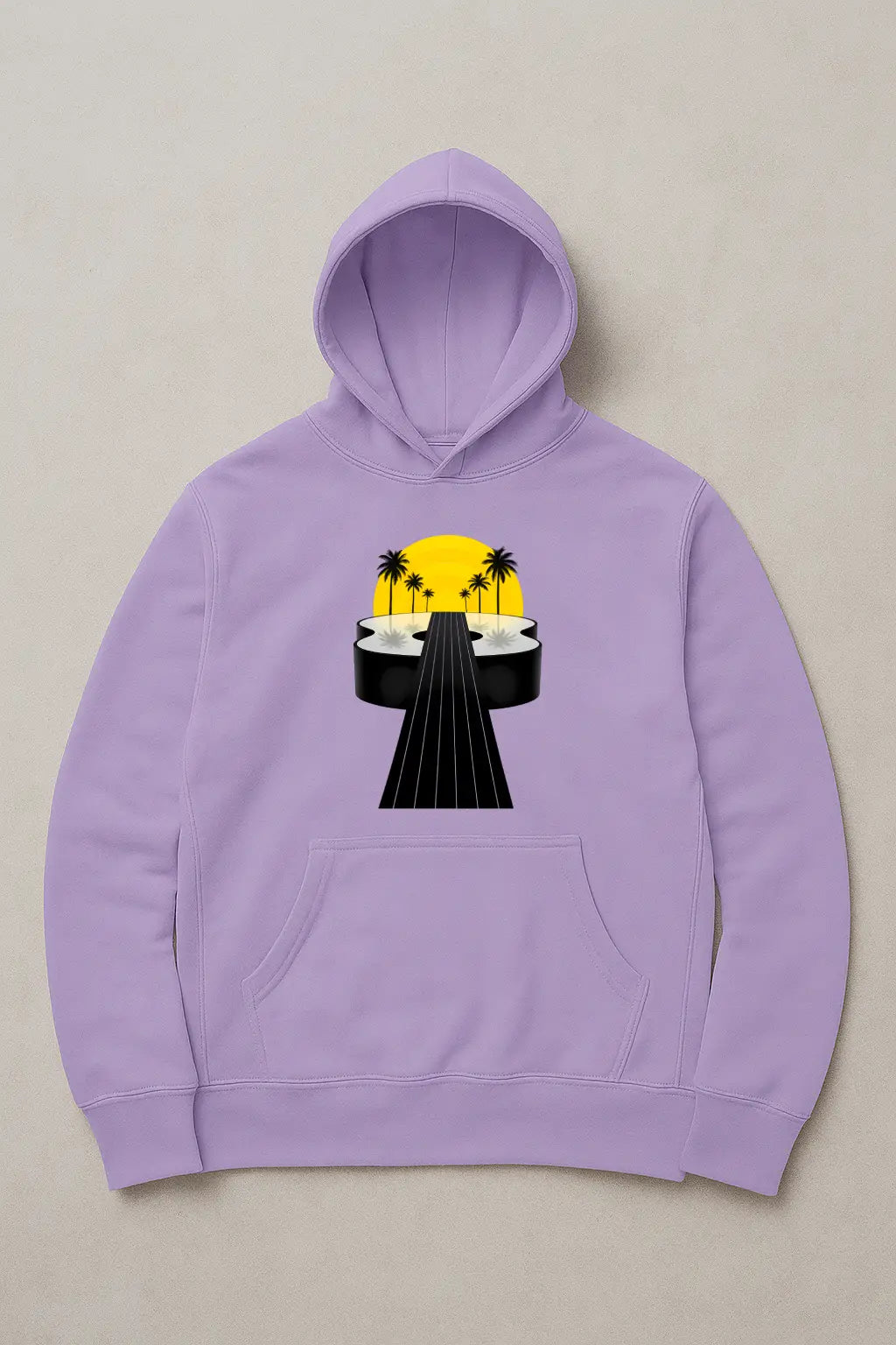 Sunset Fretway – 320 GSM Pullover Hoodie