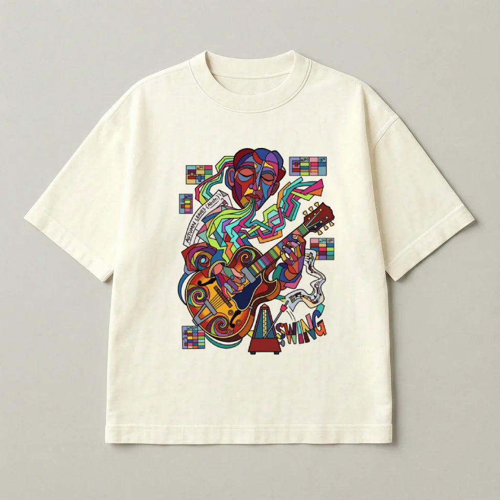 Electric Swing – Oversized Jazz Tee