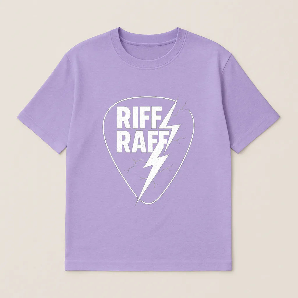 Riff Raff Guitar Pick Minimal T-shirt