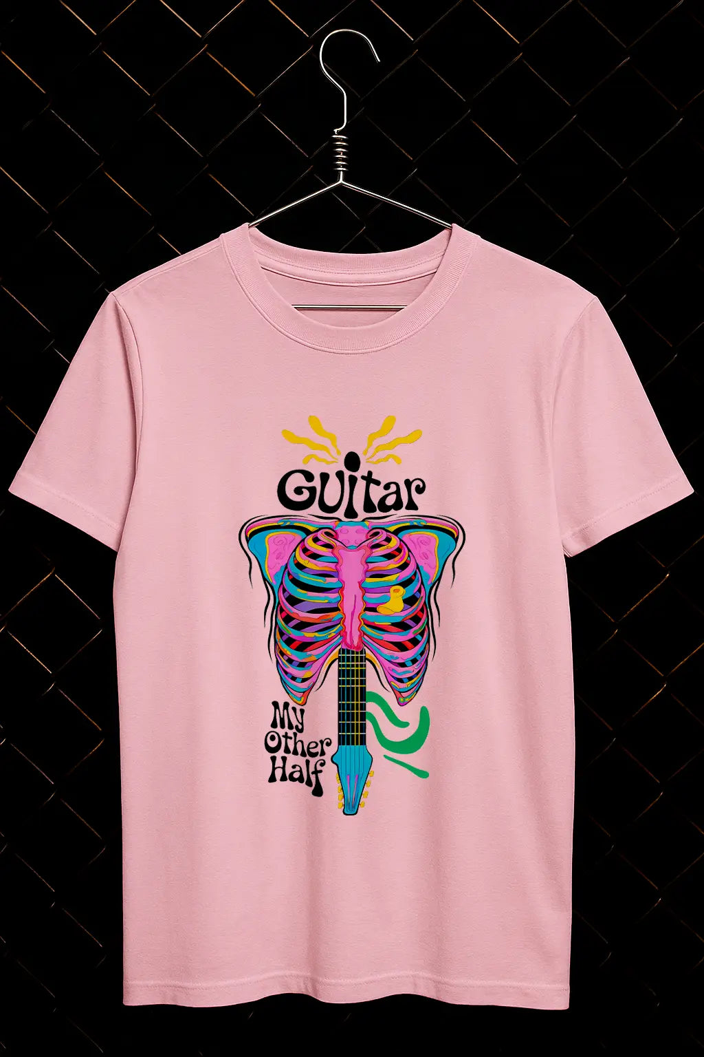 Guitar My Other Half Psychedelic T-shirt