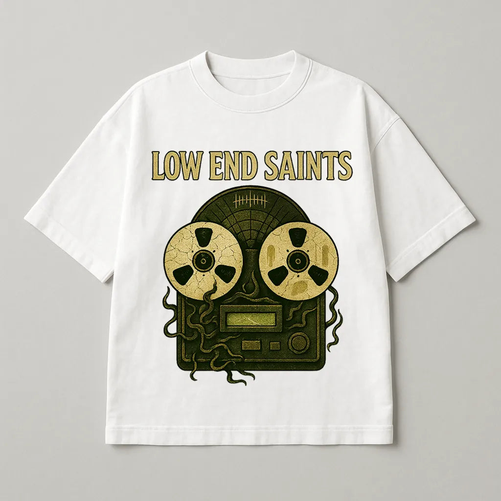 Low End Saints Tape Premium Oversized T-shirt
