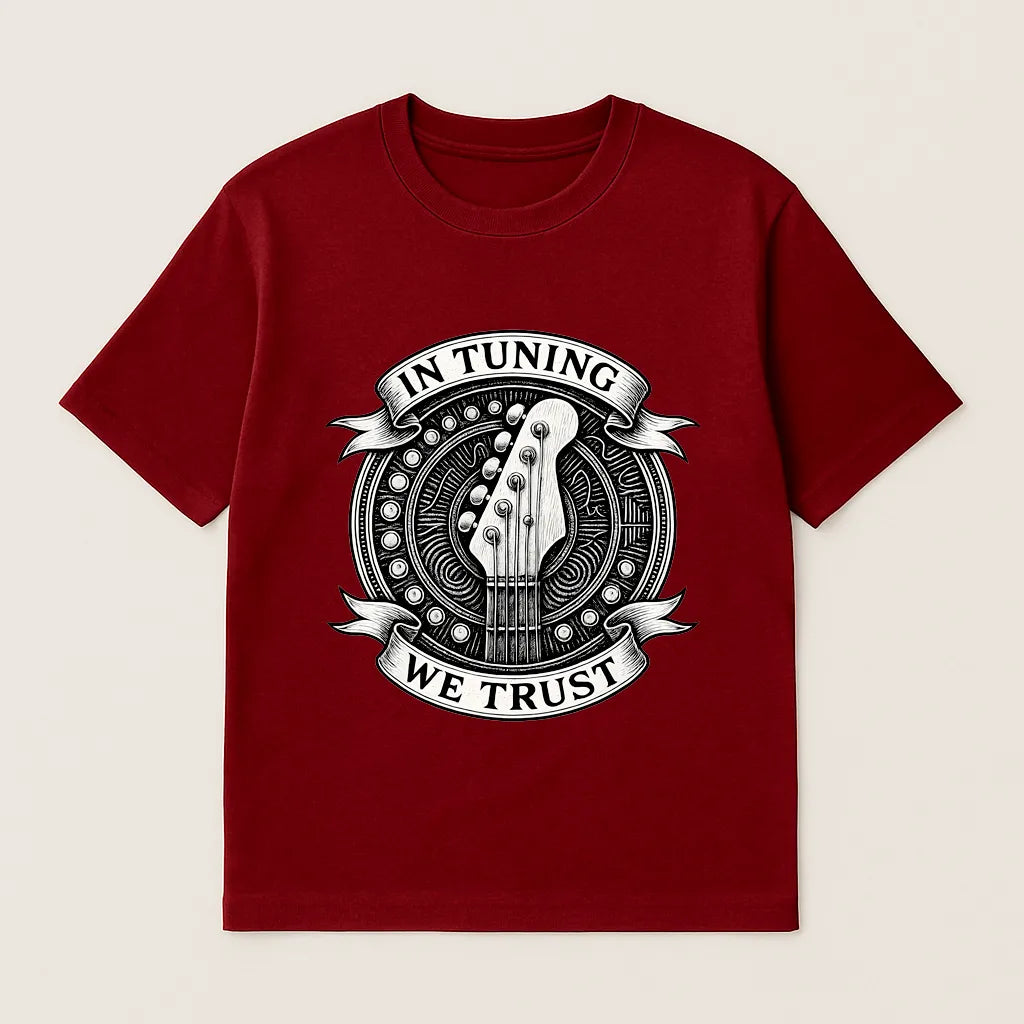 In Tuning We Trust - String Instrumentalist T-shirt