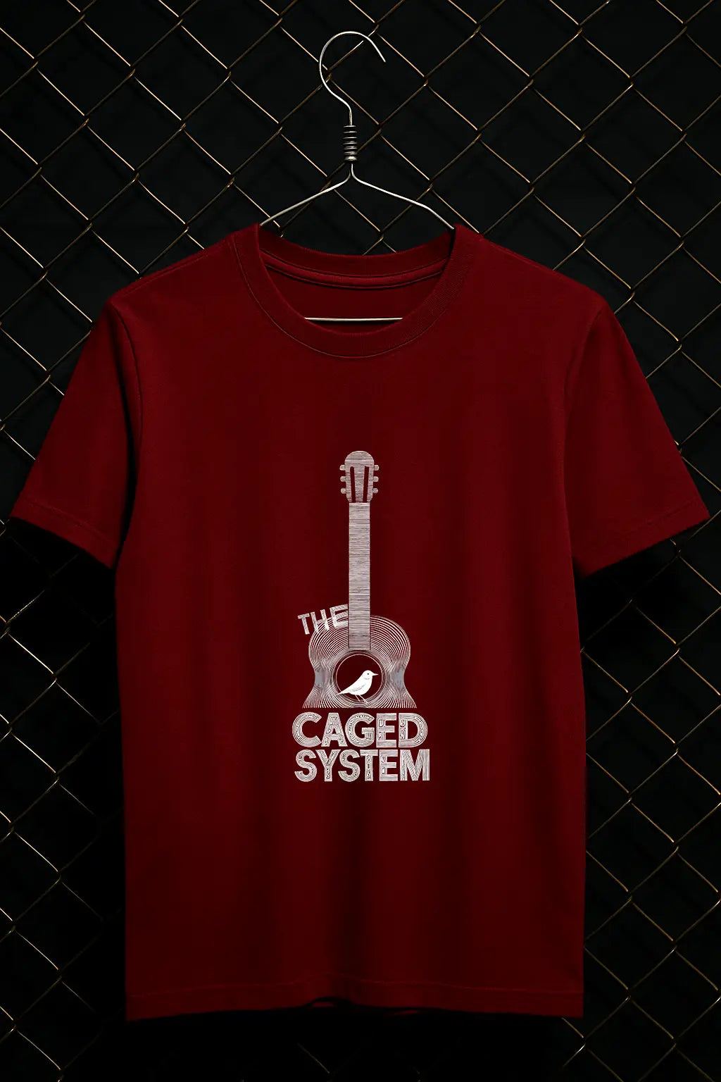 The Caged System Minimal Band Tee Shirt
