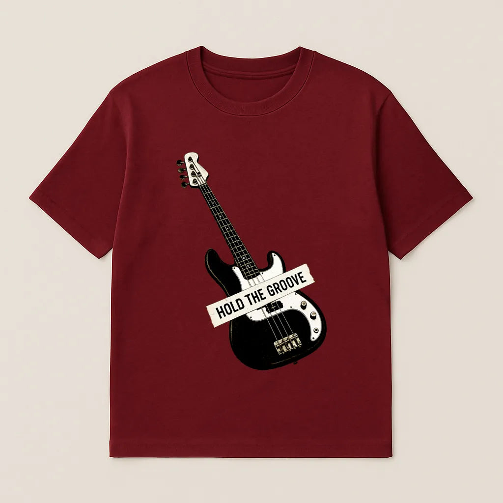 Hold the Groove Bassist Regular T-shirt