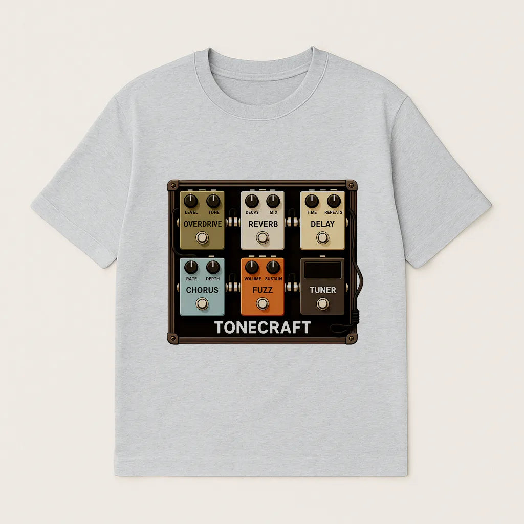 Tonecraft Guitar Pedal Board T-shirt