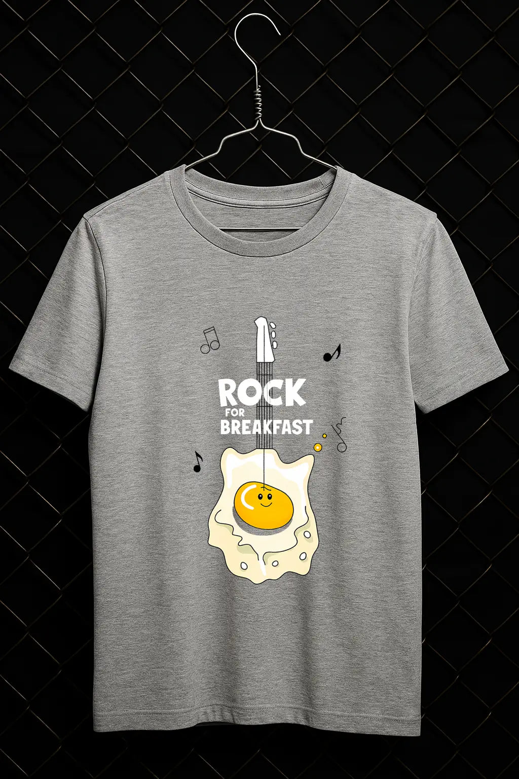 Rock For Breakfast Minimal T-shirt