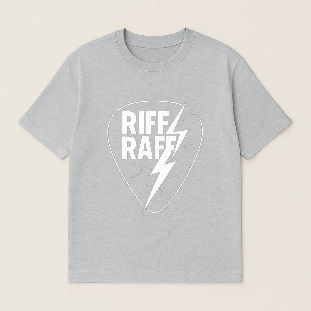 Riff Raff Guitar Pick Minimal T-shirt