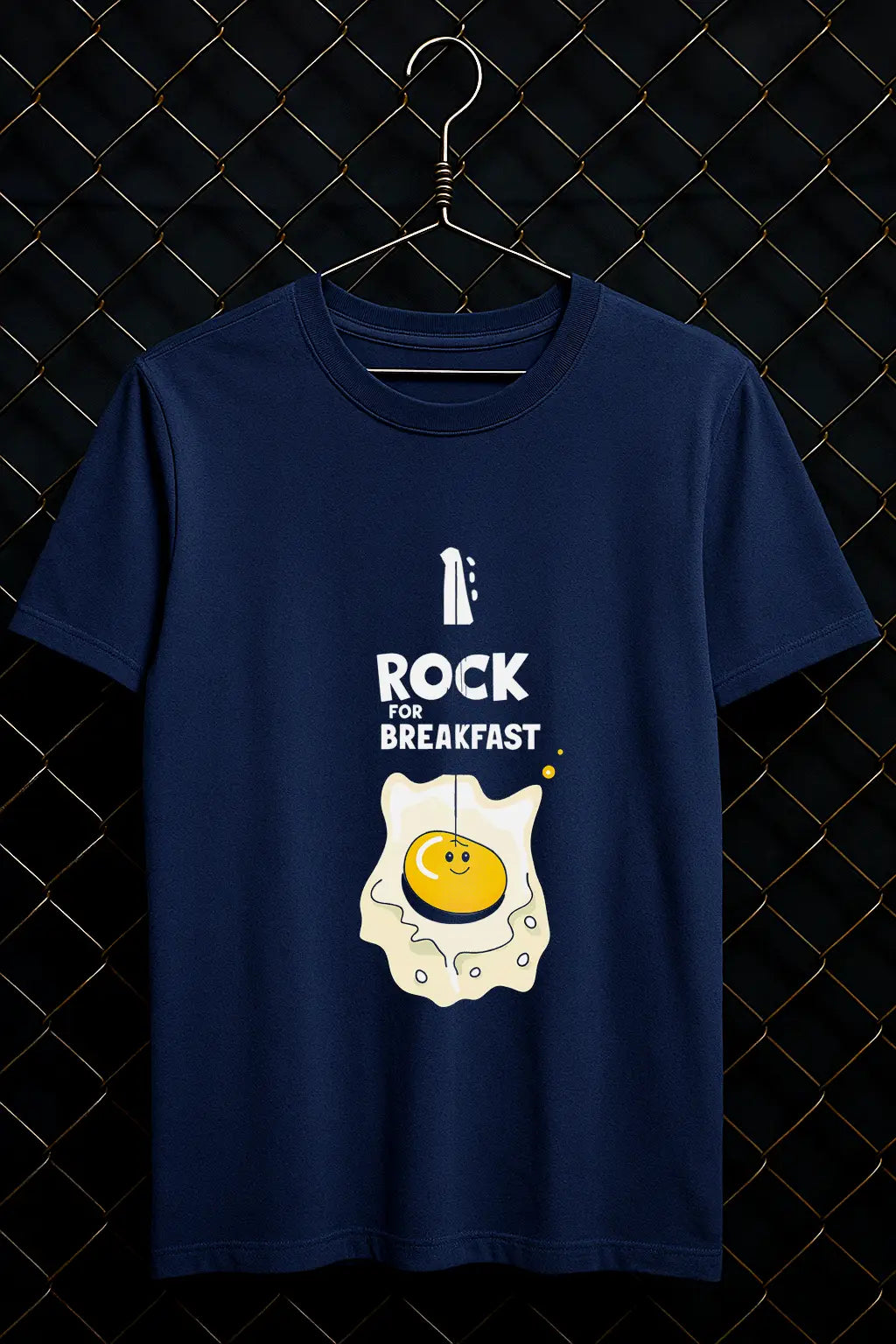 Rock For Breakfast Minimal T-shirt