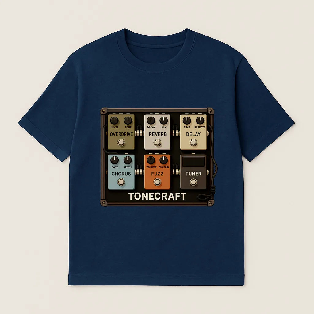 Tonecraft Guitar Pedal Board T-shirt