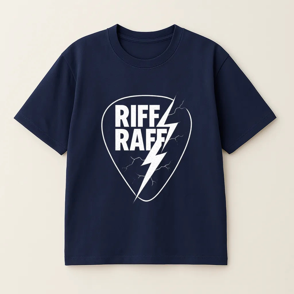 Riff Raff Guitar Pick Minimal T-shirt