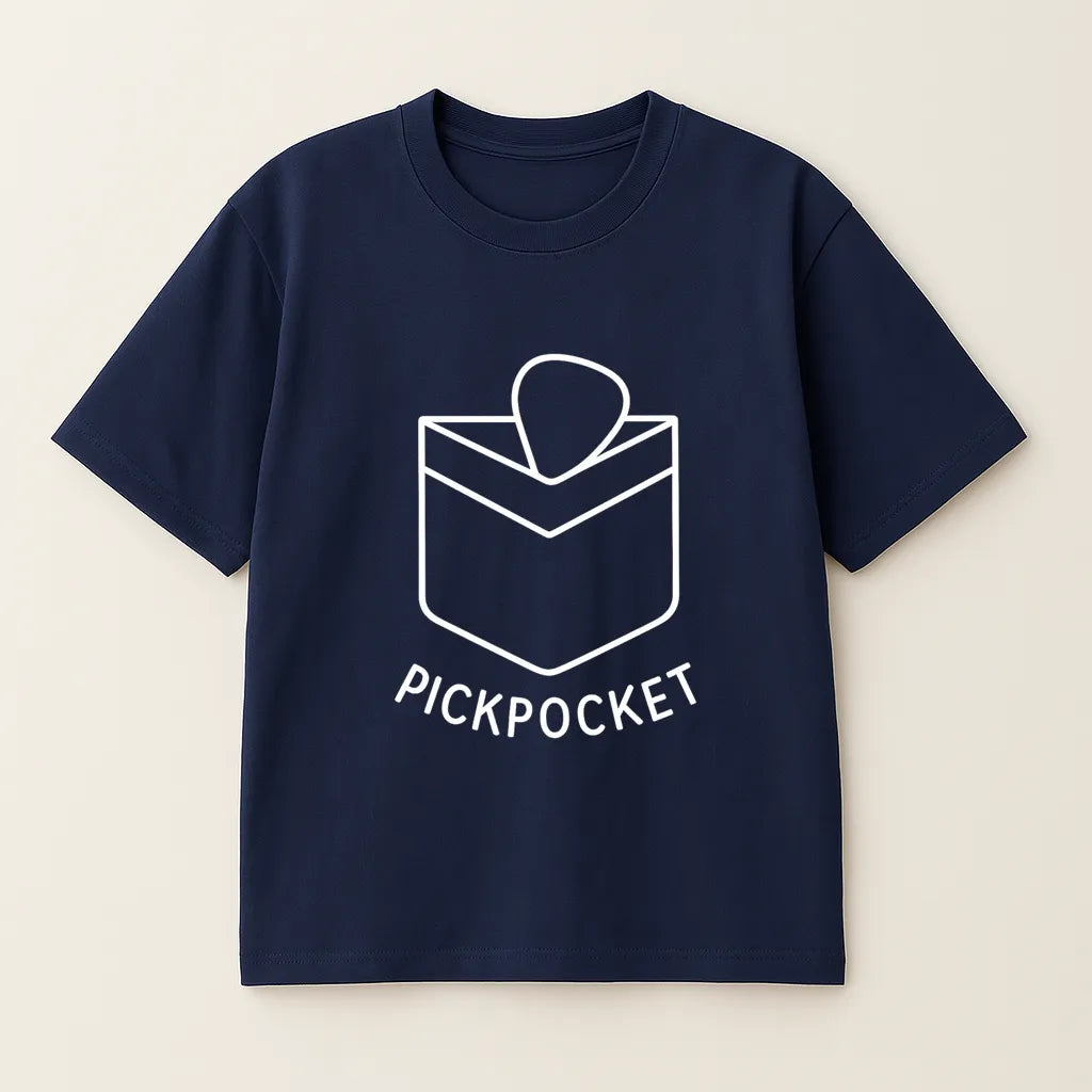 Pick Pocket Guitar Minimal T-shirt