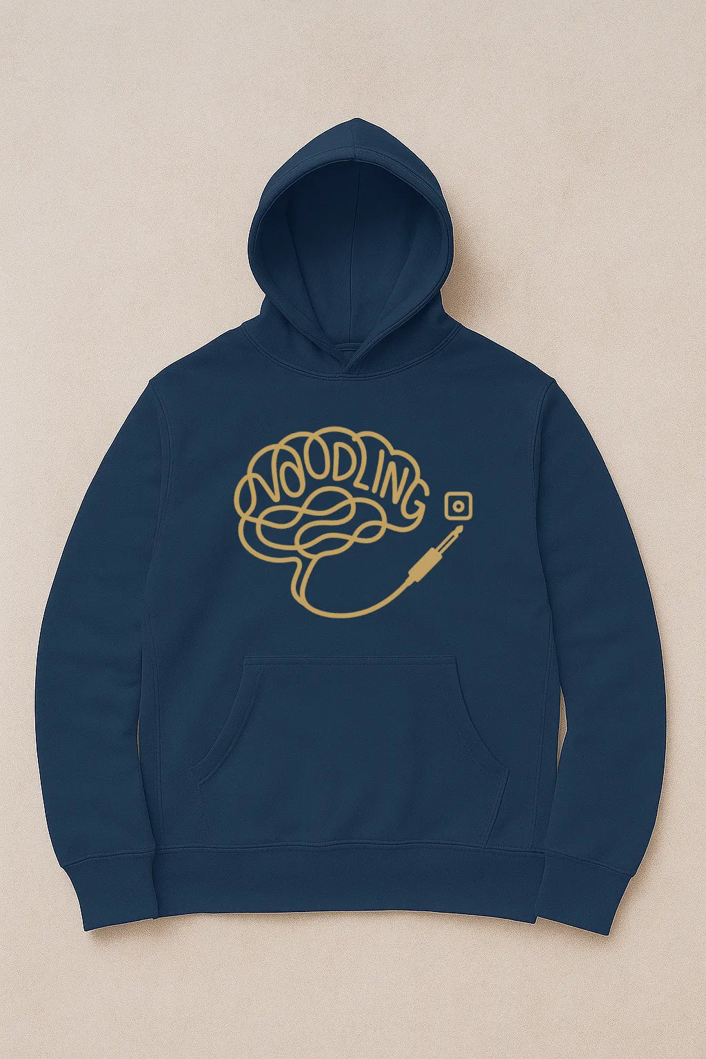 Noodling Brain – 320 GSM Pullover Hoodie